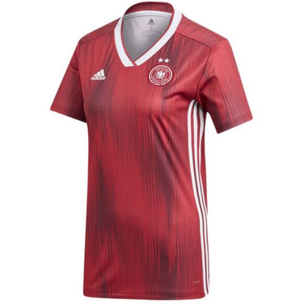 Camiseta Alemania 2ª Kit Mujer 2019 Rojo